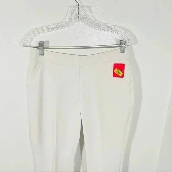 NEW SPANX On-the-Go Ankle Slim Straight Pant Ultimate Opacity Technology White - Picture 3 of 9